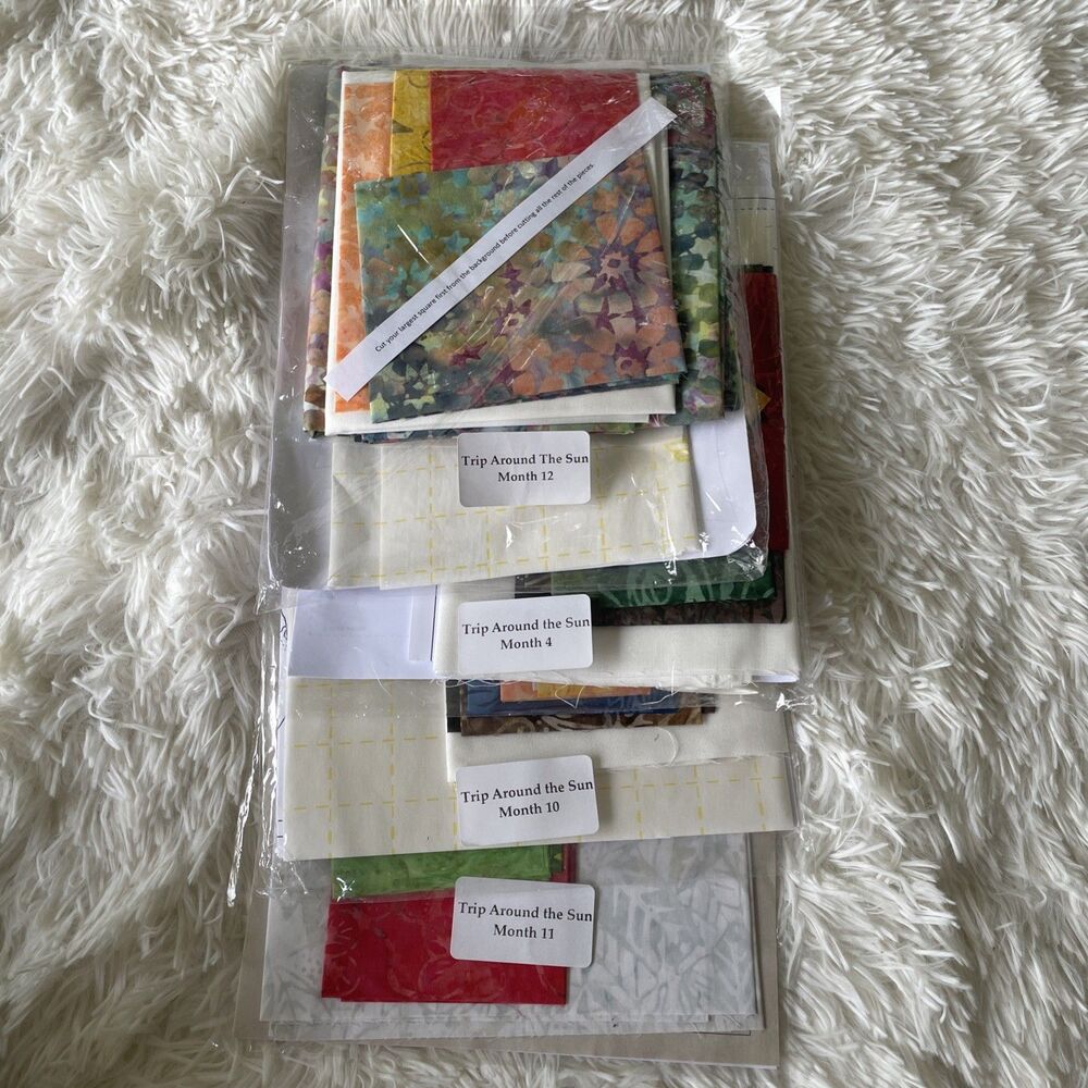 Quilt Kits – Trip Around The Sun- Lisa Norton Designs- 4 Prepackaged Squares